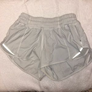 Lulu lemon white shorts